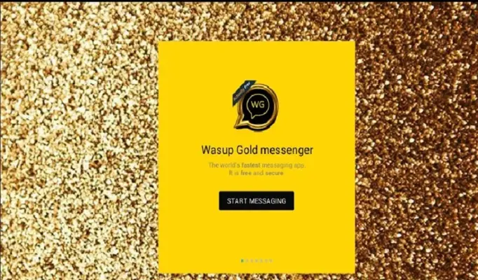 Gold messenger android App screenshot 3